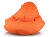 Sedací vak Evelyn polyester oranžová