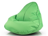 Sedací vak Evelyn polyester zelená