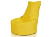 Křeslo Deina polyester žlutá
